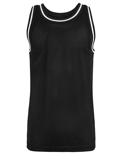 BY009 Mesh Tanktop S / Black/White