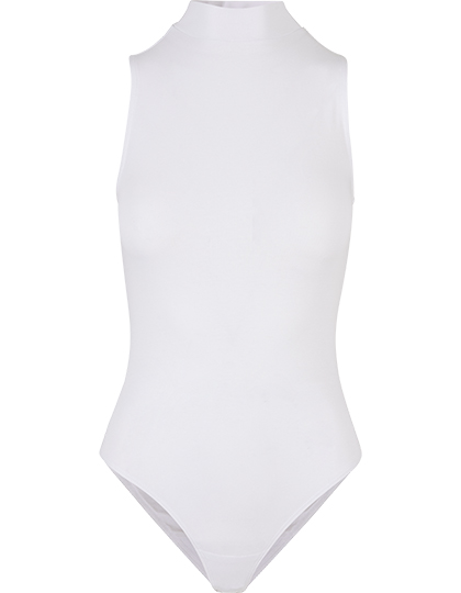 BY235 Ladies Sleeveless Turtleneck Body L / White