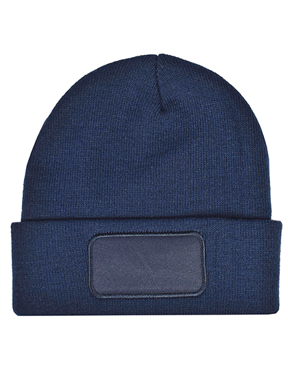C1449 rPET Beanie mit Label