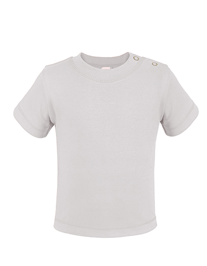 X803 Short Sleeve Baby T-Shirt Polyester 50-56 / White