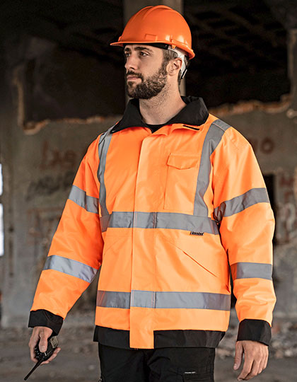 KX020 Hi-Vis Light Rain Jacket Kaunas