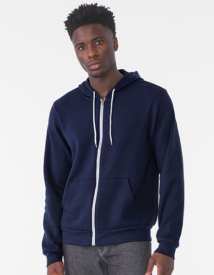 CV3739 Unisex Poly-Cotton Fleece Full-Zip Hoodie