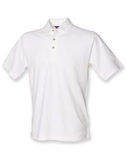 W100 Classic Cotton Piqué Polo Shirt XS / White