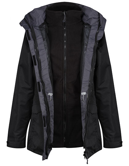 RG148 Women´s Benson III Breathable 3 in 1 Jacket 36 (10) / Black
