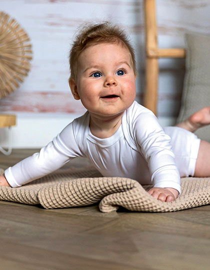 X805 Long Sleeve Baby Bodysuit Polyester