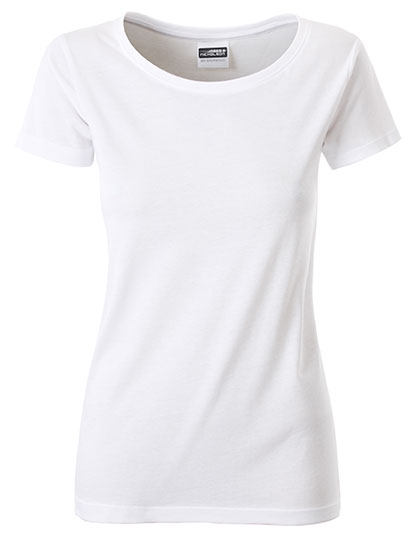 JN8007 Ladies´ Basic-T XS / White