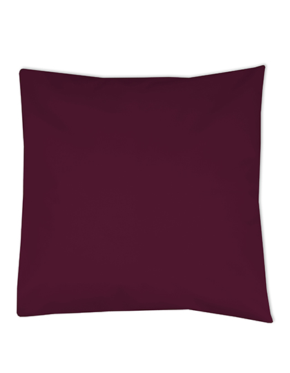 X1010 Cotton Cushion Cover 40 x 40 cm / Bordeaux