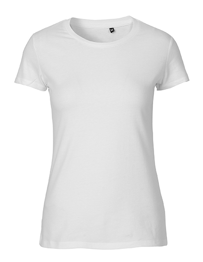 NET81001 Tiger Cotton Ladies T-Shirt XS / White