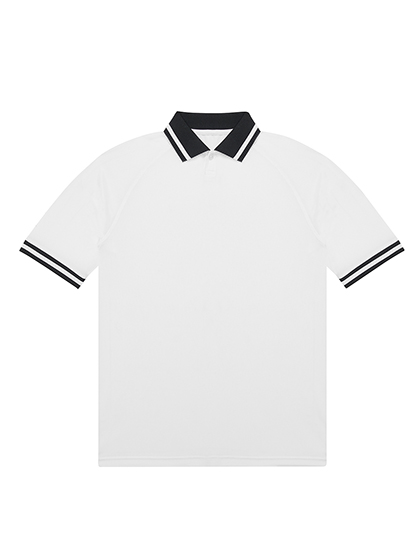 BCPG001 Active Polo S / White/Black