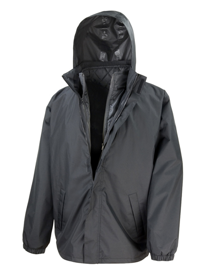 RT215X 3-in-1 Jacket With Quilted Bodywarmer XS / Black
