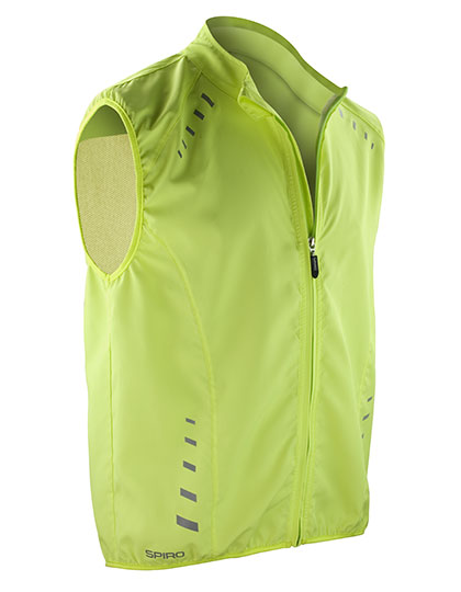 RT259 Bikewear Crosslite Gilet L / Neon Lime