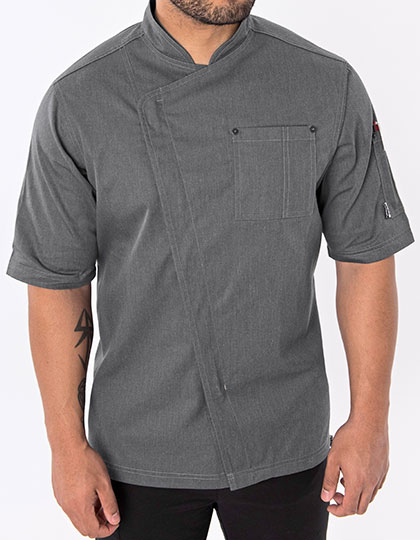 LF129 Unisex Asymmetric Jacket XL / Grey