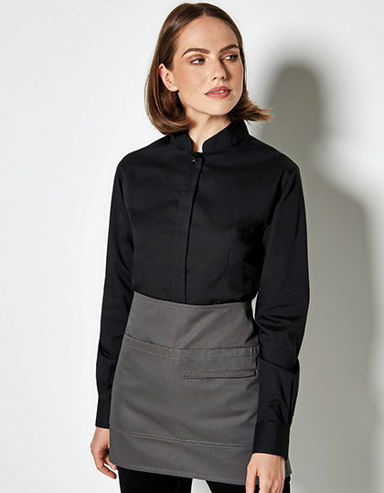 K740 Women´s Tailored Fit Shirt Mandarin Collar Long Sleeve