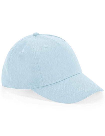CB63NB Junior Organic Cotton 5 Panel Cap One Size / Powder Blue