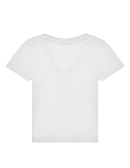 BCTW001 Women´s #E150 V T-Shirt XS / White