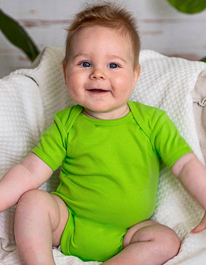 X11120 Organic Baby Bodysuit Short Sleeve Bailey 01