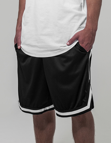 BY047 Two-tone Mesh Shorts