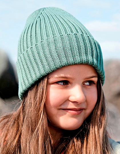 CB341B Organic Cotton Kids Beanie