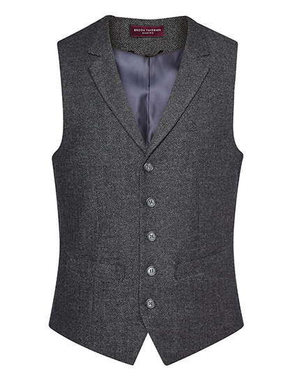BR1463 Memphis Men´s Waistcoat S / Charc H-B