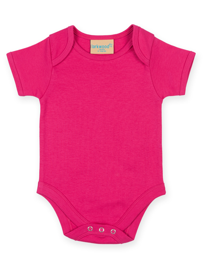 LW055 Short Sleeved Body 0/3 months / Fuchsia