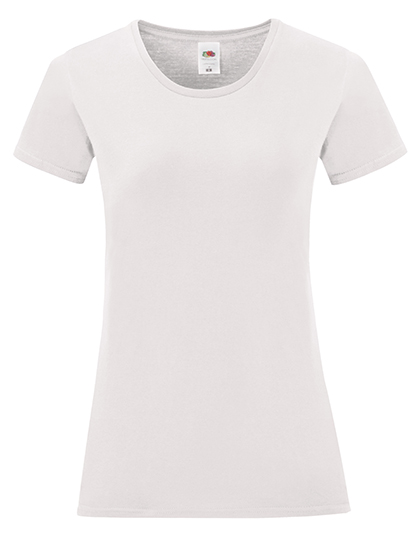F131 Ladies´ Iconic T XS / White