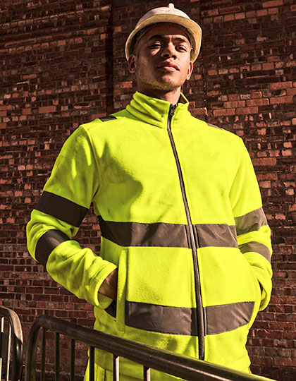 RG6480 Pro Contract Hi-Vis Thor Fleece Jacket