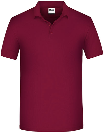 JN874 Men´s Bio Workwear Polo 3XL / Wine
